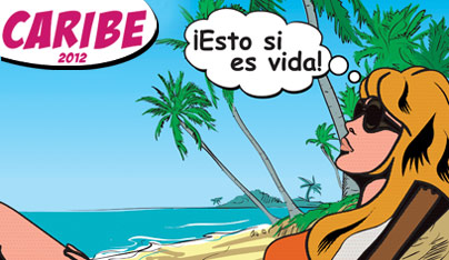 Folleto viajes Caribe