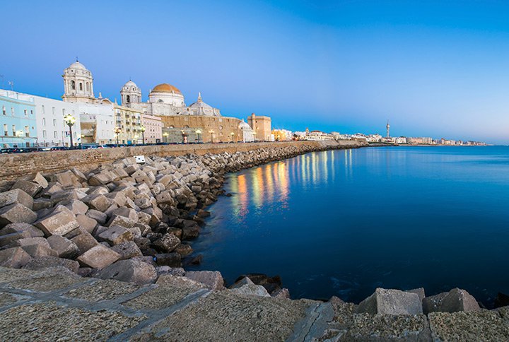 Paseo marítimo de Cádiz