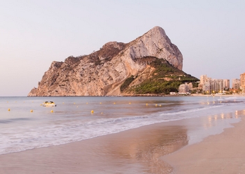 Vistas al Peñón de Ifach