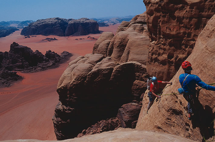 Escalada en Jordania