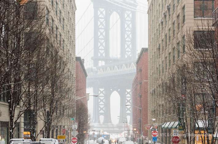 Nueva York nevado