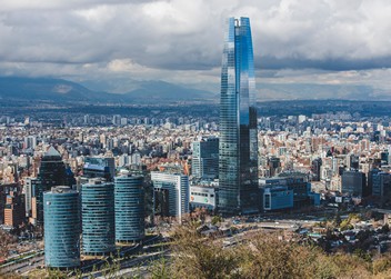 Panorámica de Santiago