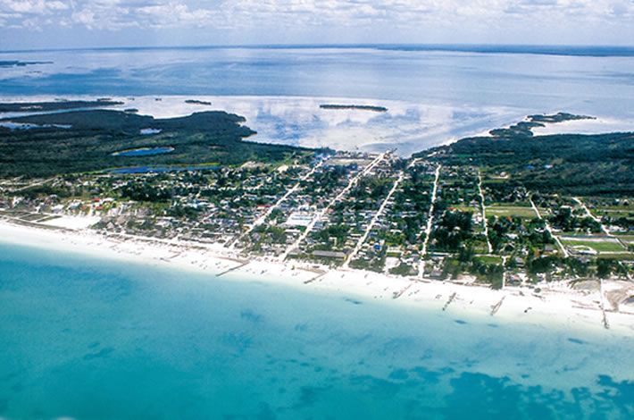 Cancún desde las alturas