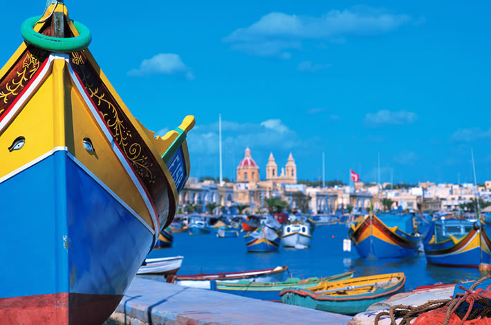 Traditional Maltese Boat