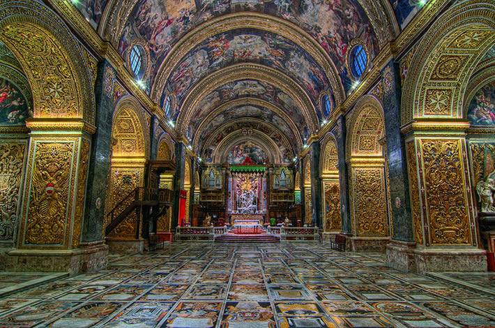 Valletta Stjohns Cathedral Clivevella