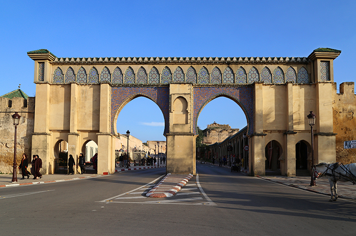 Meknes Puerta Mly Ismail