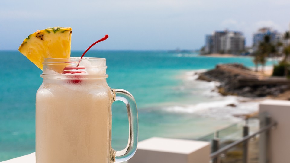 Piña Colada en Puerto Rico