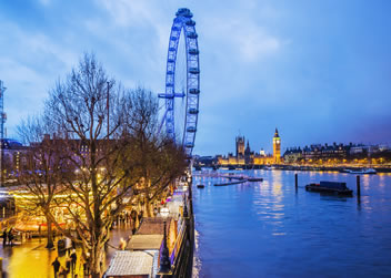 Bahía de Londres, Big-Ben y London Eye