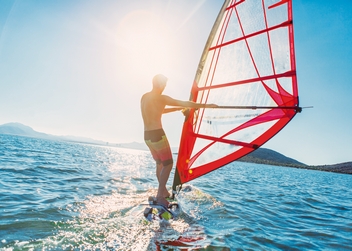 Surf en el Mar Menor 