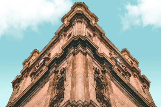 Vista de la Catedral de Murcia