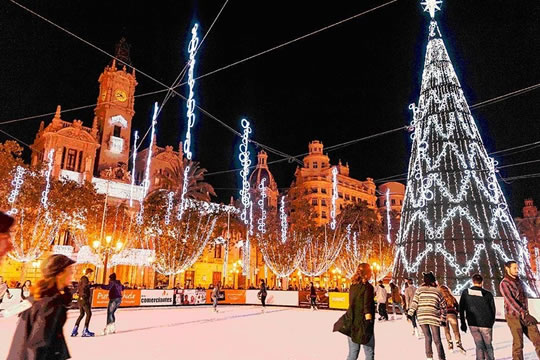 Pasa las Navidades en la ciudad de Valencia