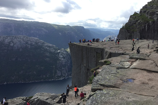 Vistas del fiordo de Stavanger