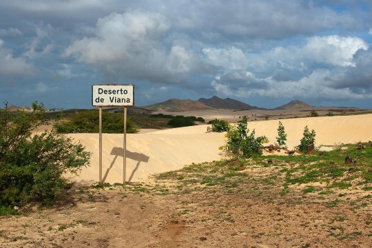 Desierto de la isla de Boa Vista