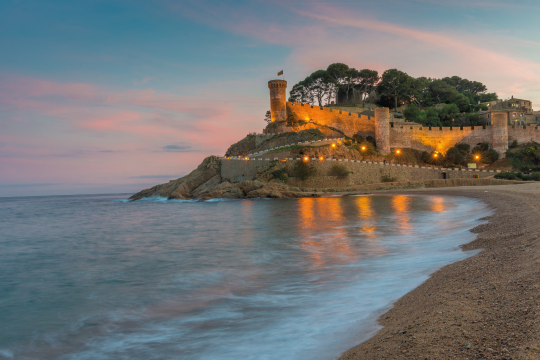 Familias en Lloret de Mar