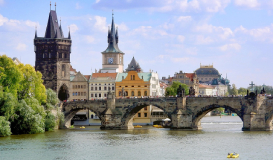 Praga en crucero por el Elba y el Moldava